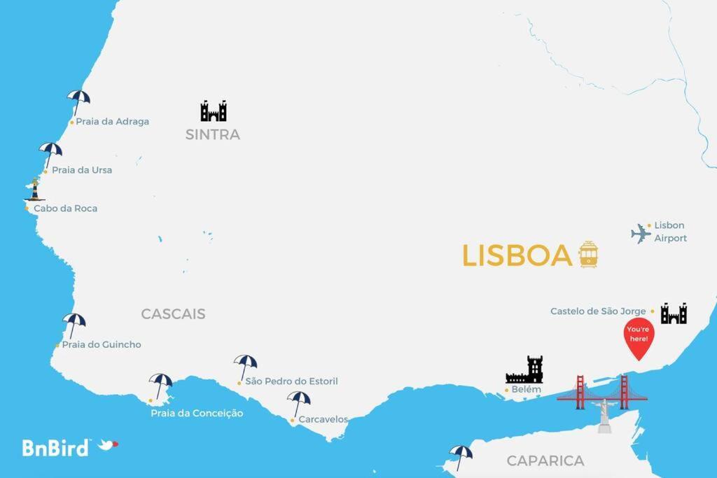 Bica'S River View Duplex Lisbon Luaran gambar